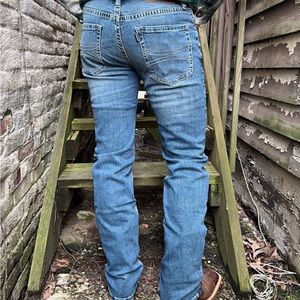 Hooey x Rock & Roll Cowboy Denim Slim Straight Leg 32x34